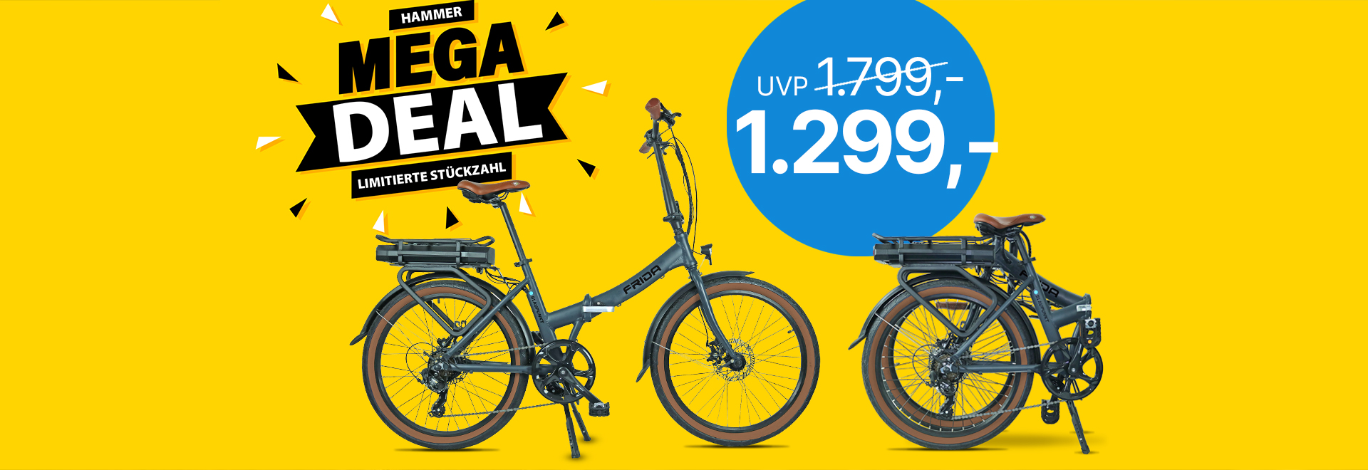 Blaupunkt Design-Falt-E-Bikes