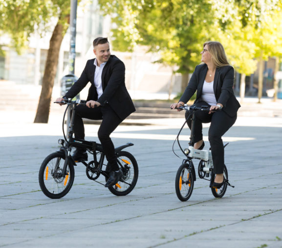 Faltbare E-Bikes und Pedelecs