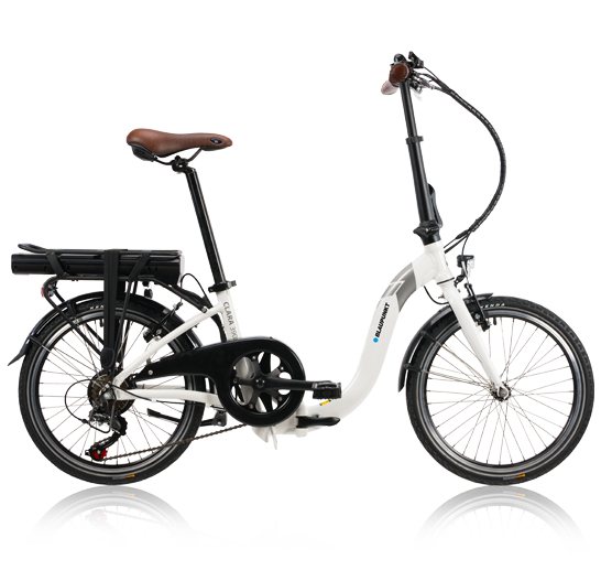 CLARA390 Blaupunkt, ebike, eBike, e-bike, ebikes, E-Bikes, E-Bike, Pedelec, Klapprad, Fahrrad, Freizeit, Camping, Boot, Jacht, Stadtrad, Stadt, Faltbike, Faltfahrrad, Falt-Ebike, Falt-eBike, Bahn, klappbar