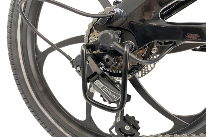 Blaupunkt Falt-E-Bike HENRI - Hinterrad Shimano Schaltung