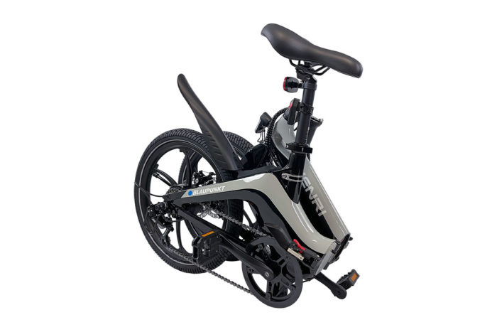 Blaupunkt Falt-E-Bike HENRI - kompakt zusammengefaltet