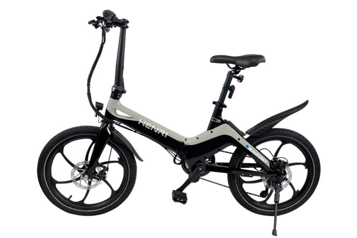 Blaupunkt Falt-E-Bike HENRI - linke Seite