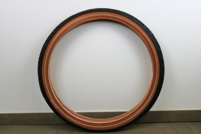 Reifen (Mantel) ohne Schlauch, 20" 2.125, braun/schwarz für FRANZI, MINNA