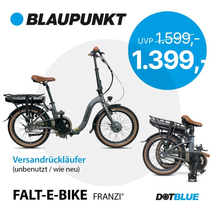 Blaupunkt FRANZI® (Versandrückläufer, unbenutzt wie neu)