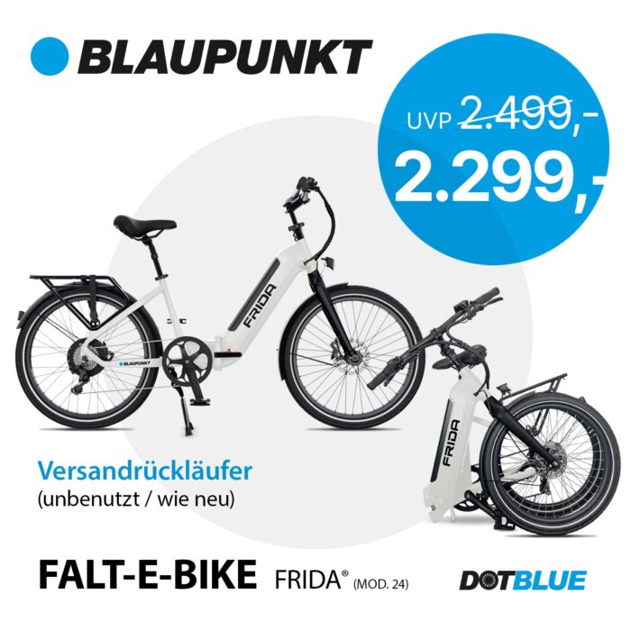 Blaupunkt FRIDA® (Versandrückläufer, unbenutzt wie neu)