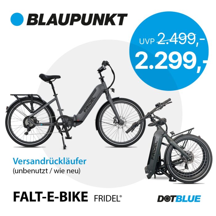 Blaupunkt FRIDEL® (Versandrückläufer, unbenutzt wie neu)